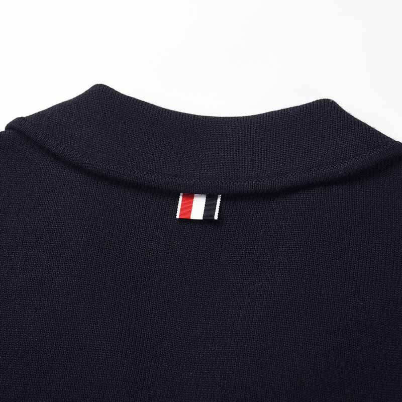 Thom Browne 4-Bar Single Breasted coat