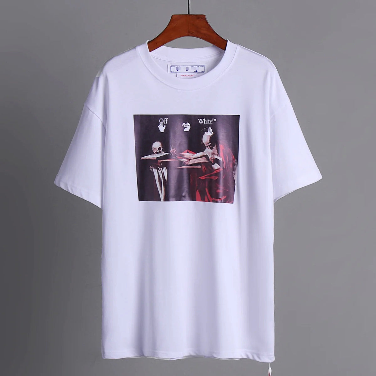OFF-White Arrow Logo Cotton T-shirt-1020