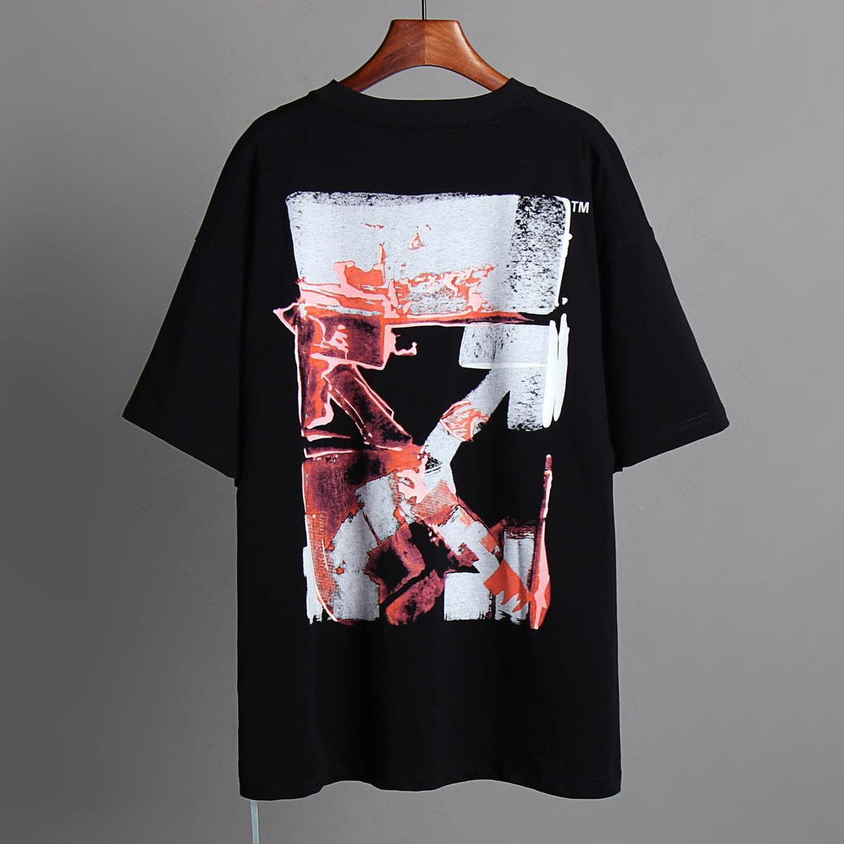 OFF-White Arrow logo print T-shirt#75
