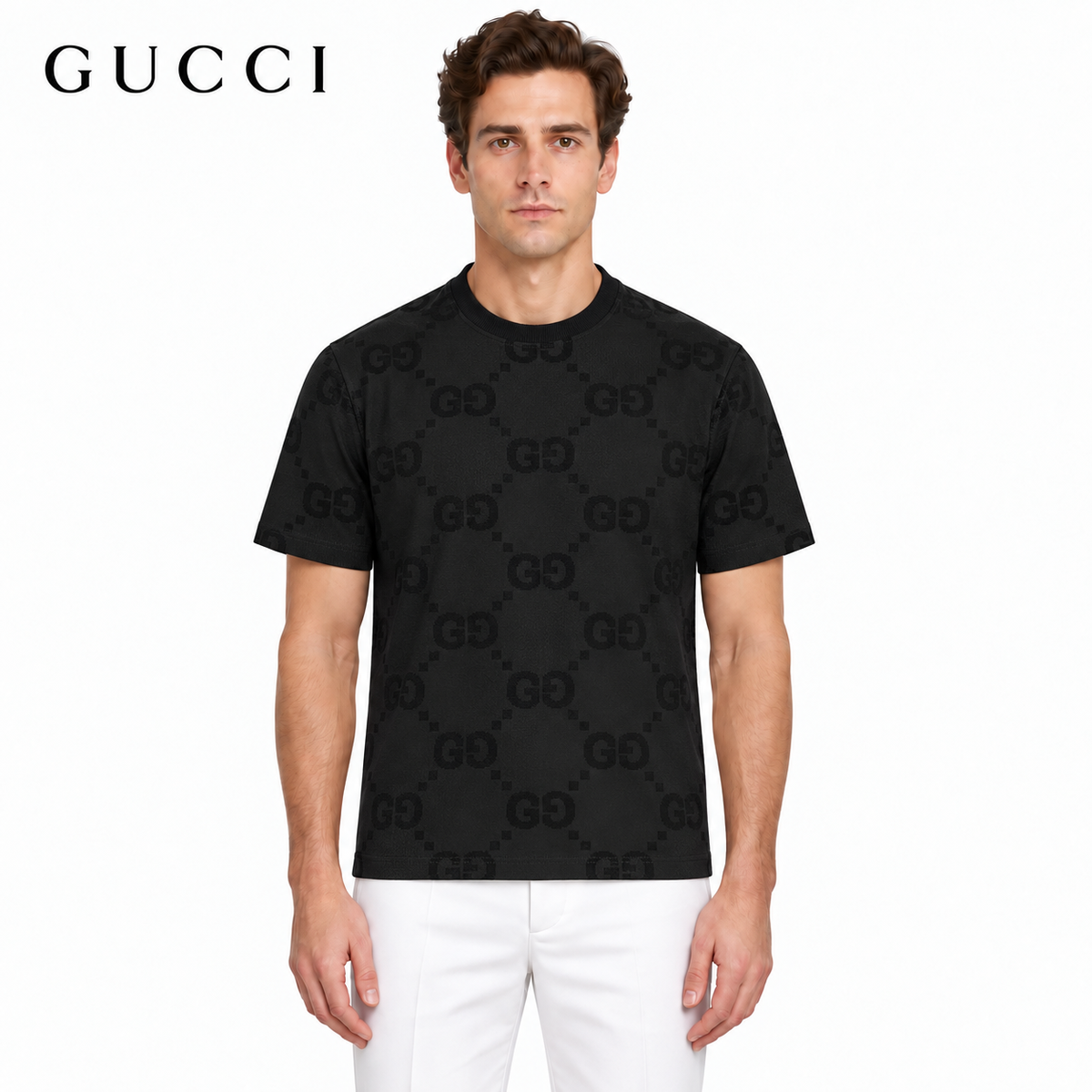 Gucci Oversized GG Jacquard T-Shirt