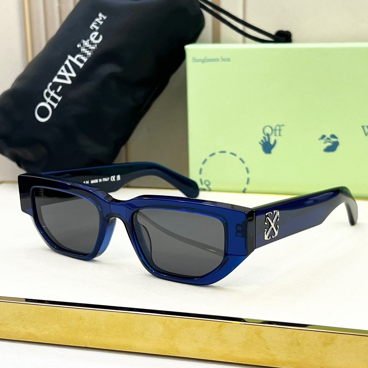 Off-White Arrow logo sunglasses#115
