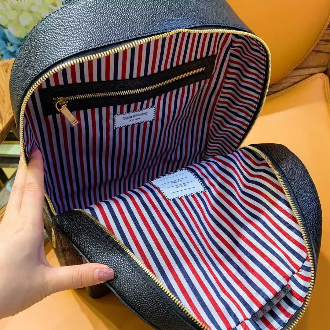 Thom Browne Top-grade cowhide backpack