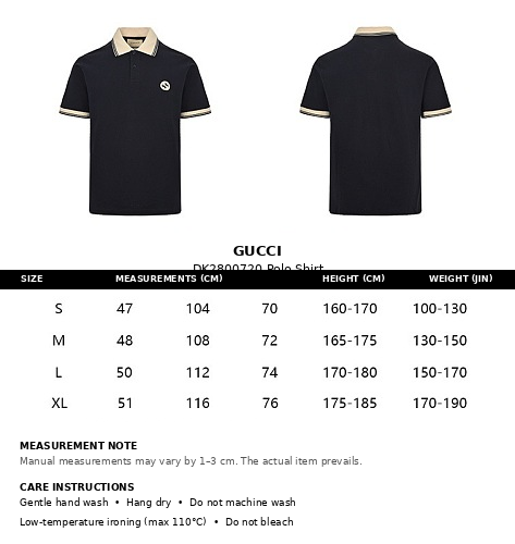 Gucci Interlocking GG Logo Polo Shirt – Navy