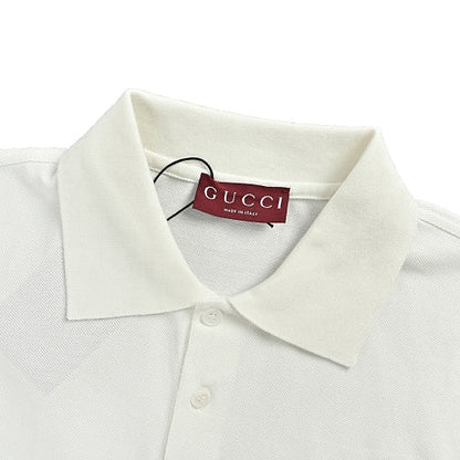 Gucci GG Embroidered Piqué Polo Shirt