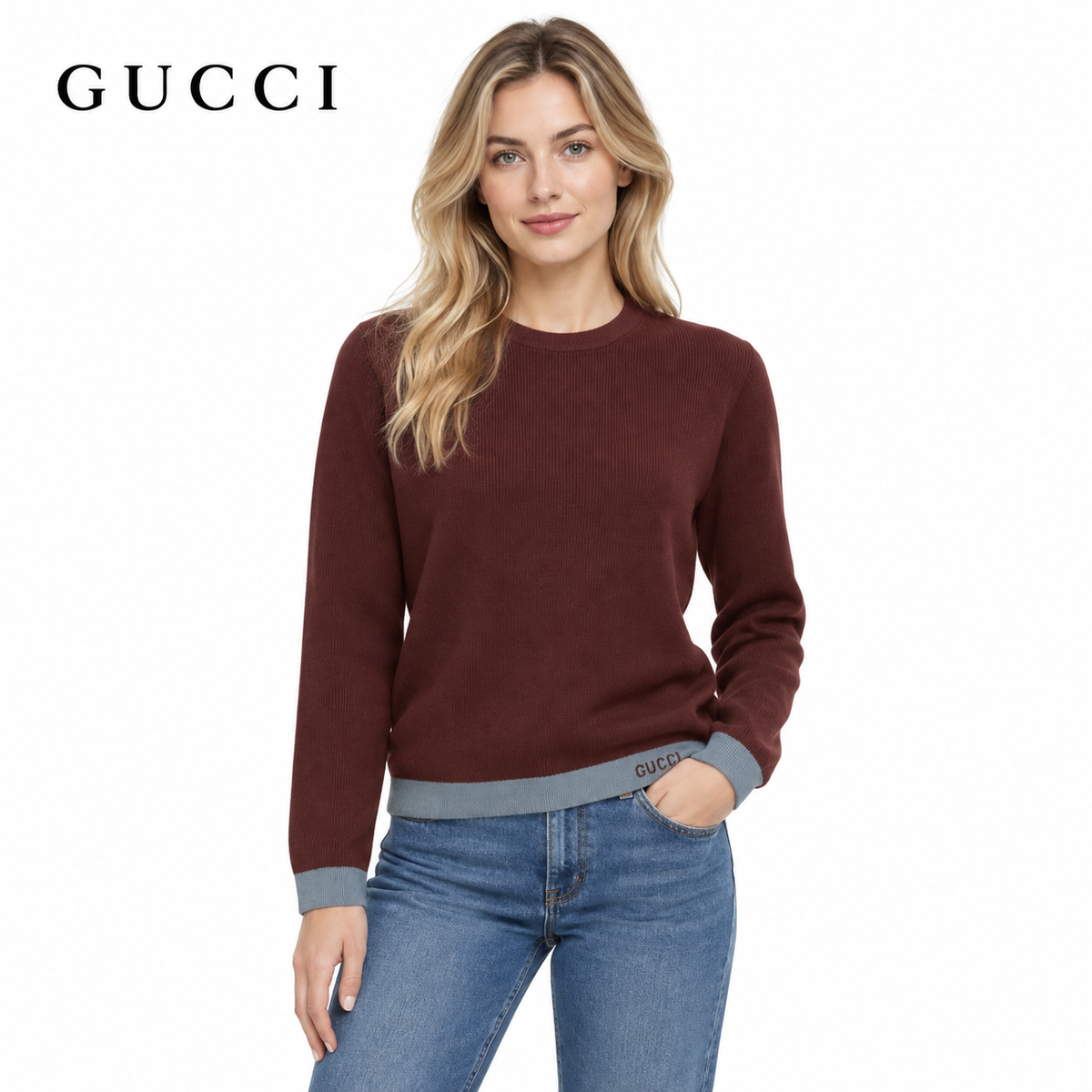 Gucci Unisex Polo Sweater