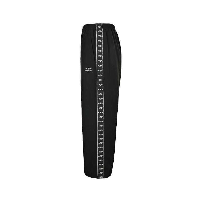 Balenciaga Cotton Pants with Glass Fibre Trim