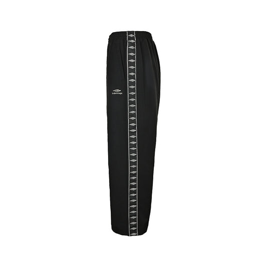 Balenciaga Cotton Pants with Glass Fibre Trim