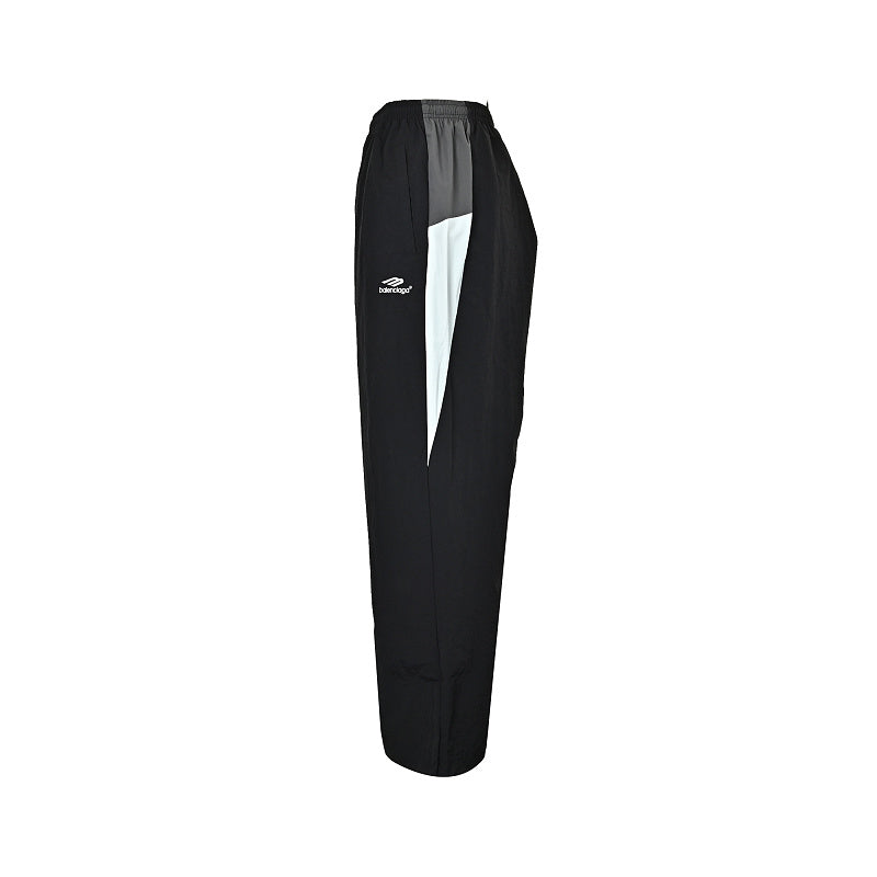 Balenciaga Cotton Pants with Glass-Fiber Trim