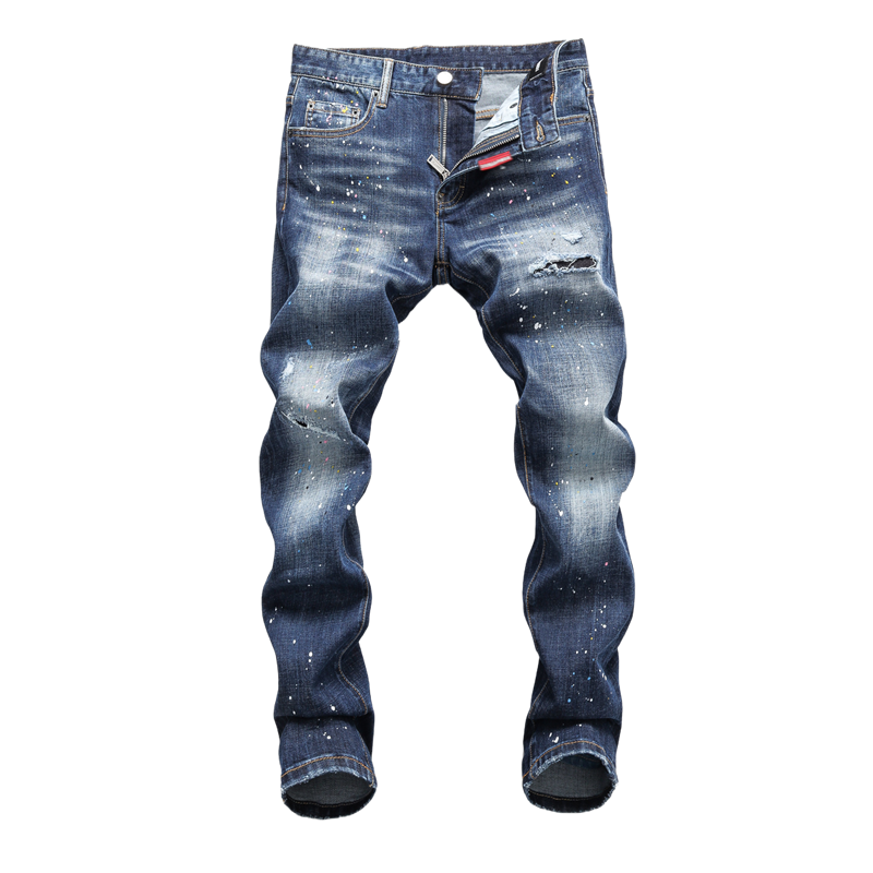 dsquared2 New Man Ink Splash Jeans