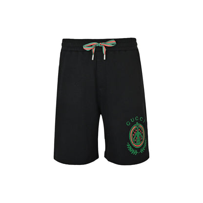 Gucci Crest Embroidered Shorts