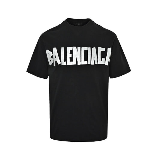 Balenciaga Cotton T-Shirt with Glass-Fibre Trim