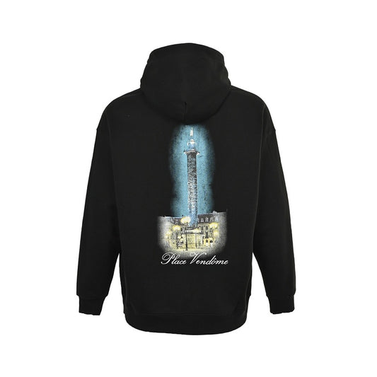 Balenciaga Graphic Print Cotton Hoodie