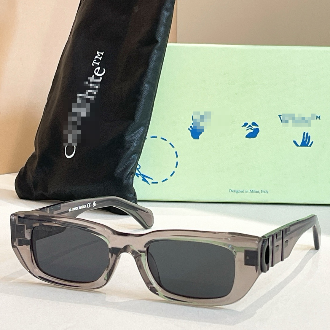 Off-White  Arrow logo sunglasses#124