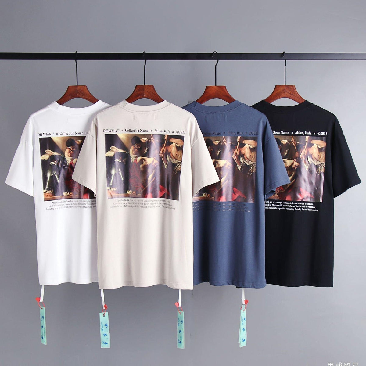 OFF-White Arrow logo print T-shirt#89