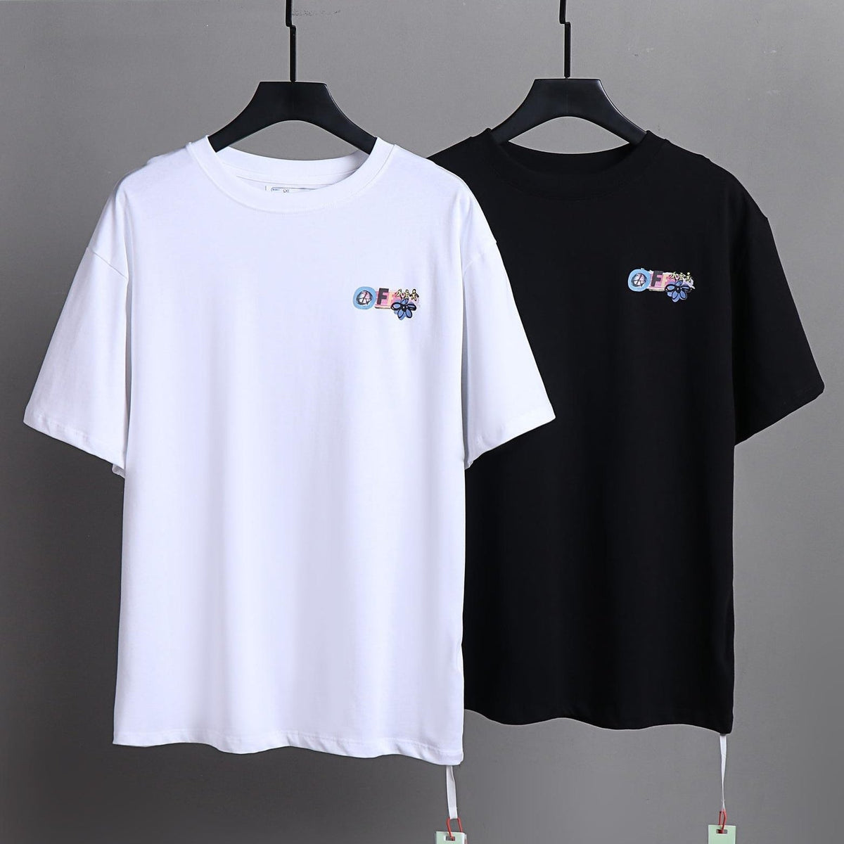 OFF-White  Arrow logo print T-shirt#85