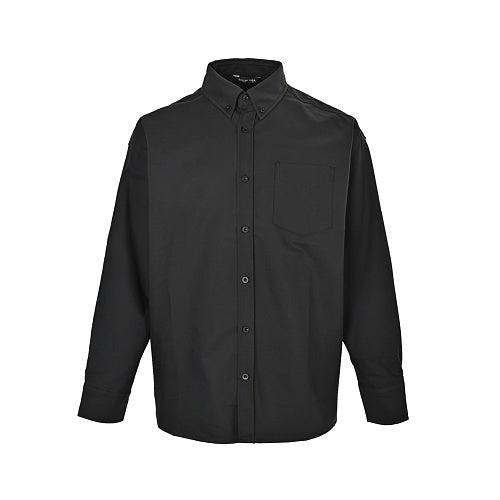 Balenciaga Oversized Logo Cotton Shirt