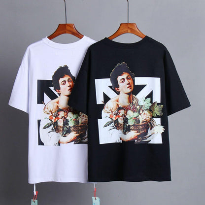 OFF-White Arrow logo print T-shirt#84