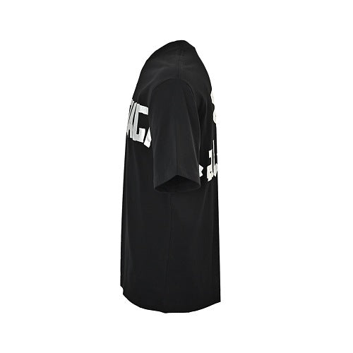 Balenciaga Cotton T-Shirt with Glass-Fibre Trim