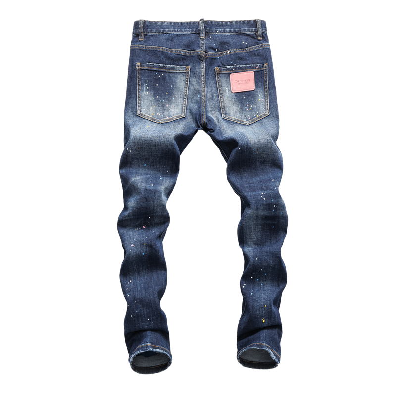 dsquared2 New Man Ink Splash Jeans
