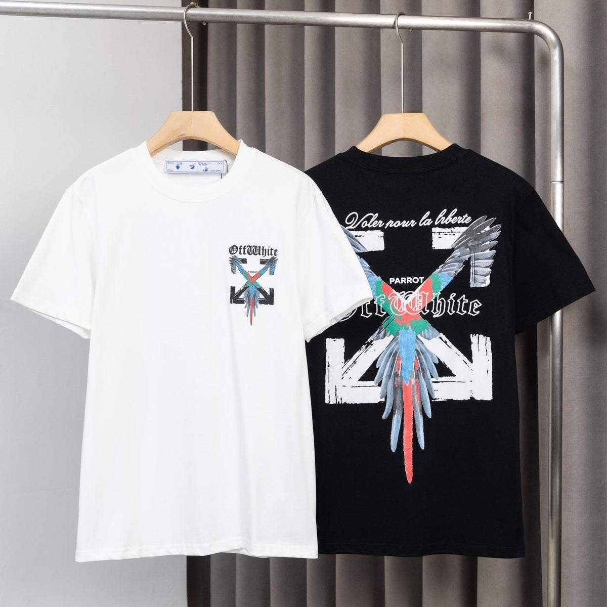 OFF-White Arrow logo print T-shirt#86