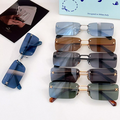 Off-White Arrow logo sunglasses#096