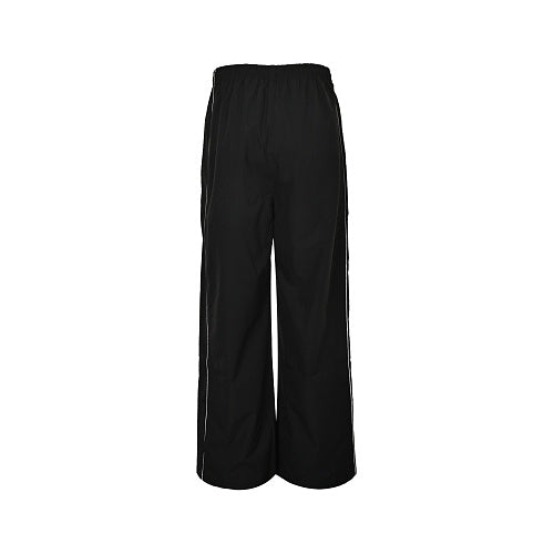 Balenciaga Cotton Pants with Glass-Fibre Trim