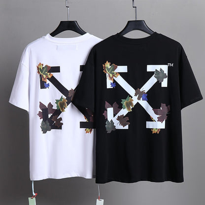 OFF-White  Arrow logo print T-shirt#82