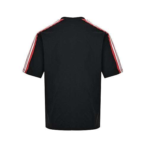 Balenciaga Cotton Crewneck T-Shirt in White & Black - Style 02