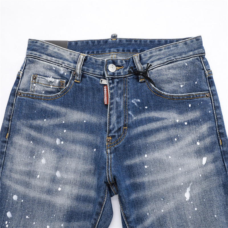dsquared2 New Letter embroidery Jeans