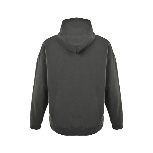 Balenciaga Logo Print Cotton Hoodie
