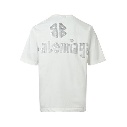 Balenciaga 100% Cotton Crewneck T-Shirt - Style 04
