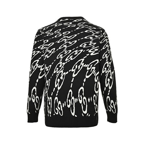 Gucci GG Jacquard Oversized Knit Sweater