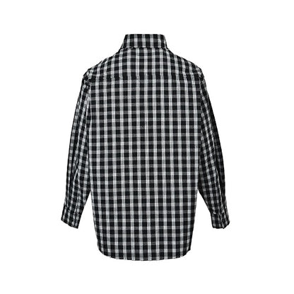 Balenciaga Cotton Shirt with Glass Fiber Trim