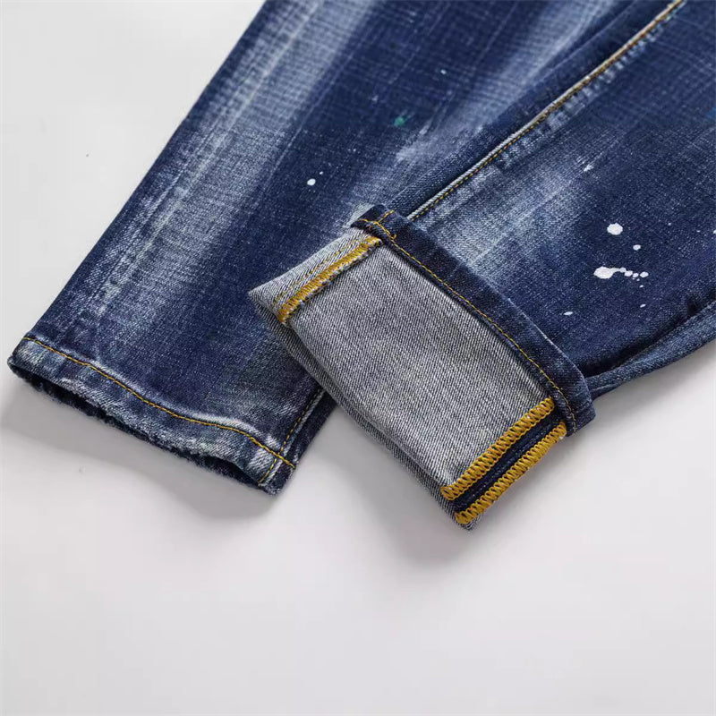 dsquared2 New Man Splicing Jeans