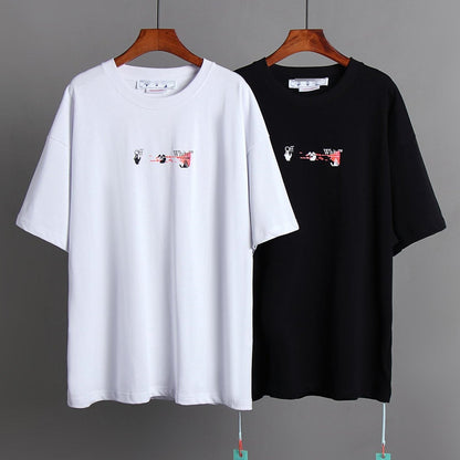 OFF-White  Arrow logo print T-shirt#75