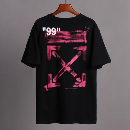 OFF-White  Arrow logo print T-shirt#2