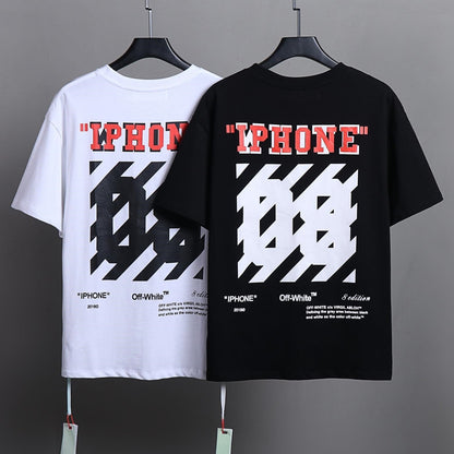 OFF-White Arrow logo print T-shirt#80