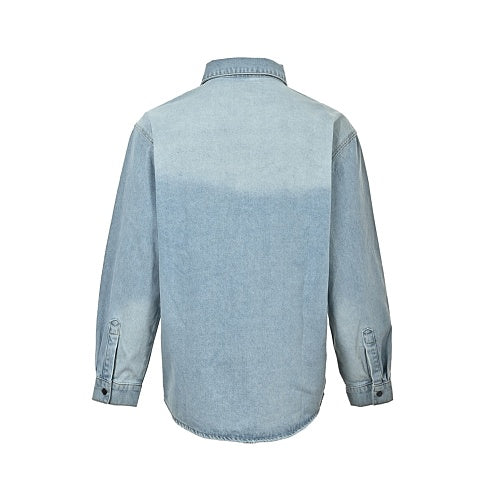 Balenciaga Cotton Shirt - Glass Fibre Trim Button-Up