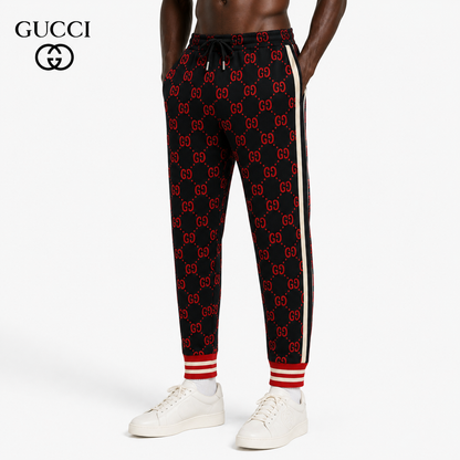 Gucci Double G Monogram Track Pants