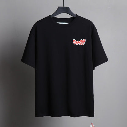 OFF-White  Arrow Logo Cotton T-shirt