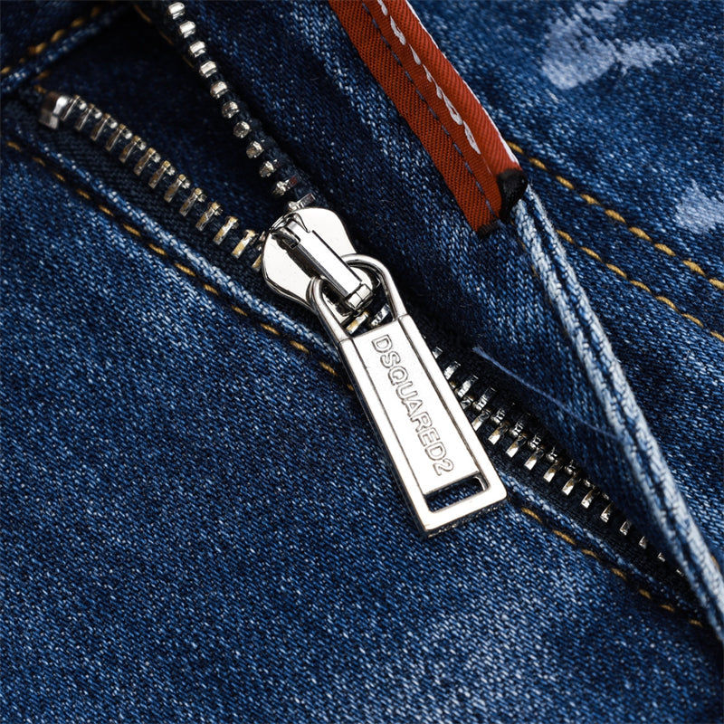 dsquared2 New Letter embroidery Jeans