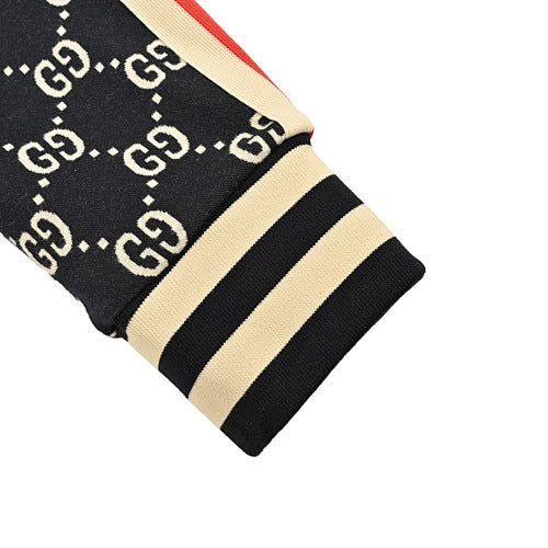 GG Monogram Track Jacket – Black