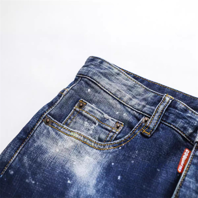 dsquared2 New Man Splicing Jeans