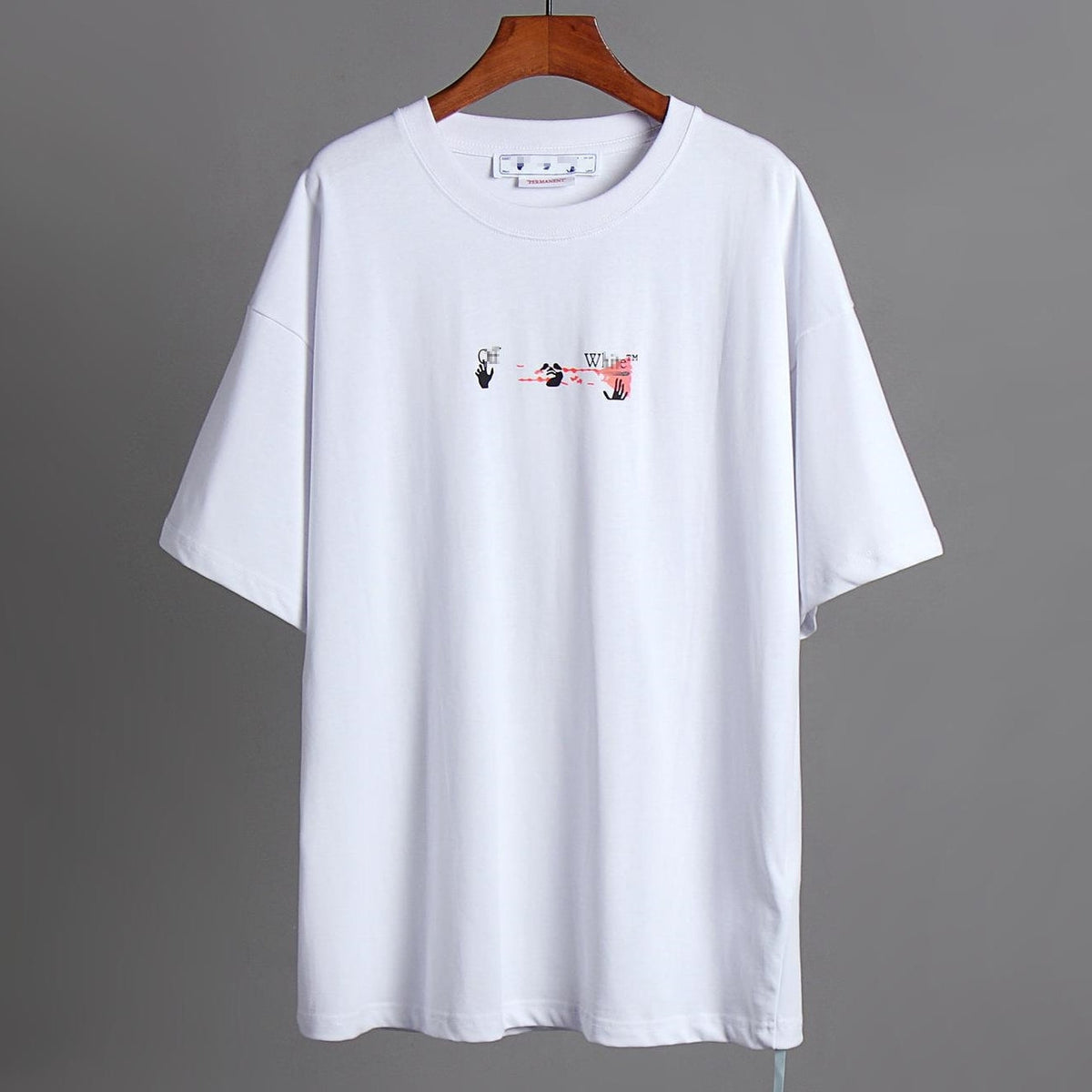 OFF-White  Arrow logo print T-shirt#75