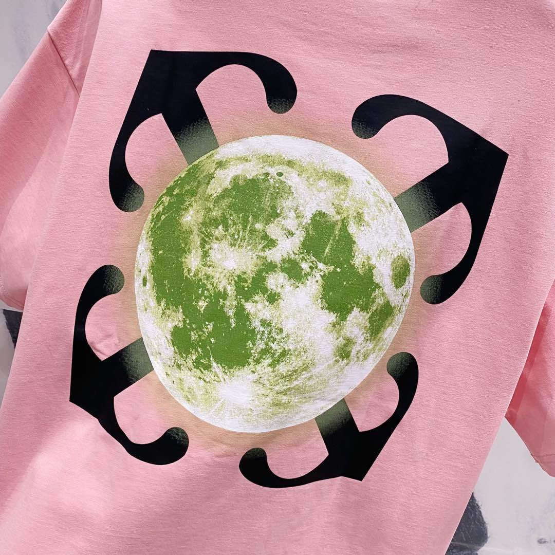 OFF-White Arrow Logo Cotton T-shirt#40