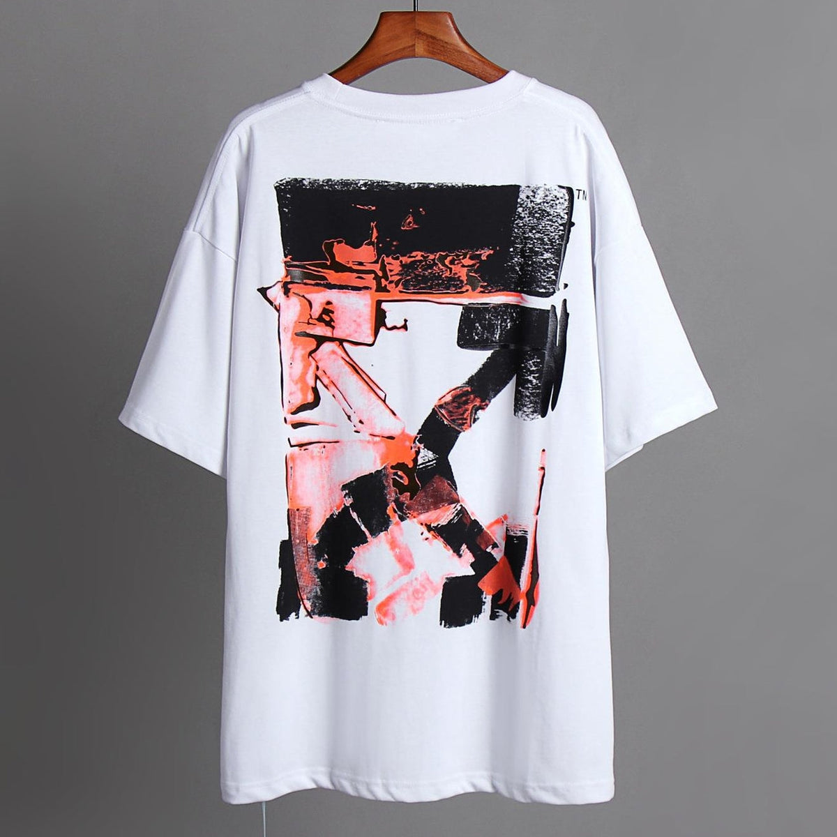 OFF-White  Arrow logo print T-shirt#75