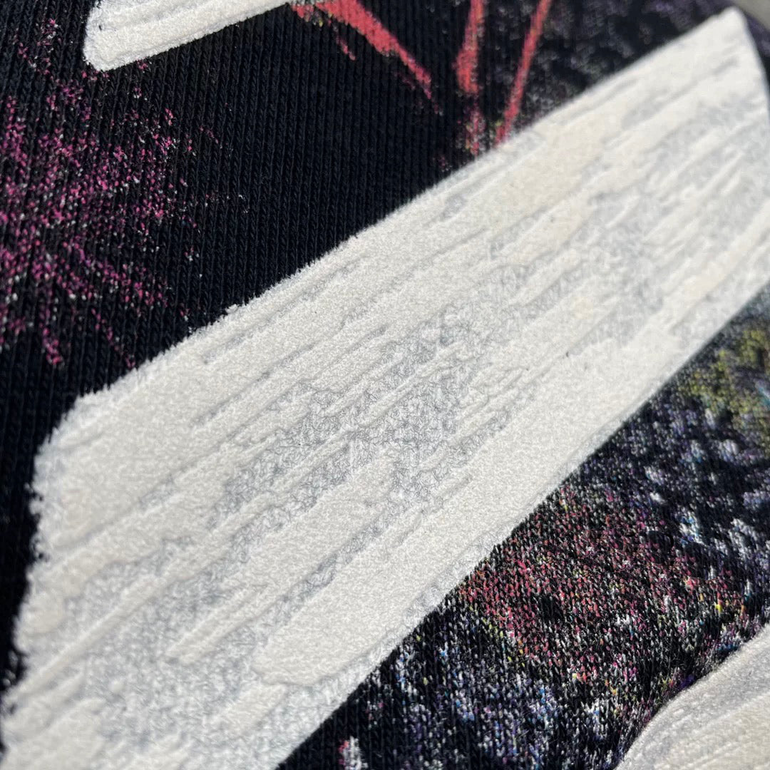 Off-White  Starry sky inkjet shorts#9