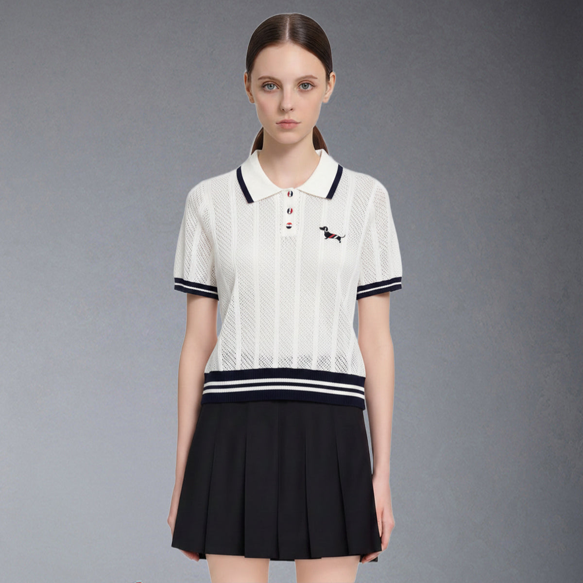 MR.TOM  Women Stripe T-shirt