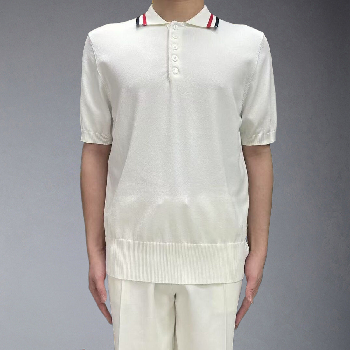 Thom Browne 2025ss Men Wool T-shirt