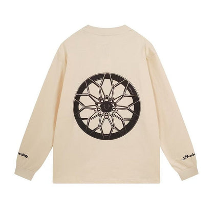 Balenciaga Crew Neck Letter Sweatshirt